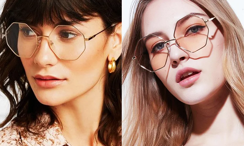 Wiry Metal Rimmed Glasses