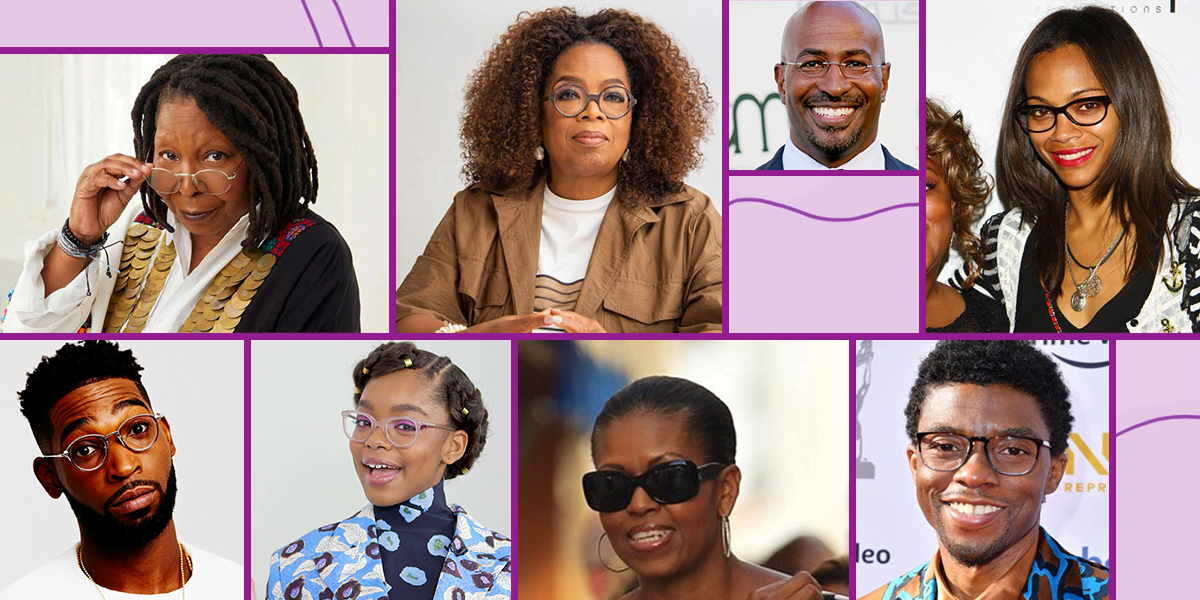 Black Celebrities With Glasses