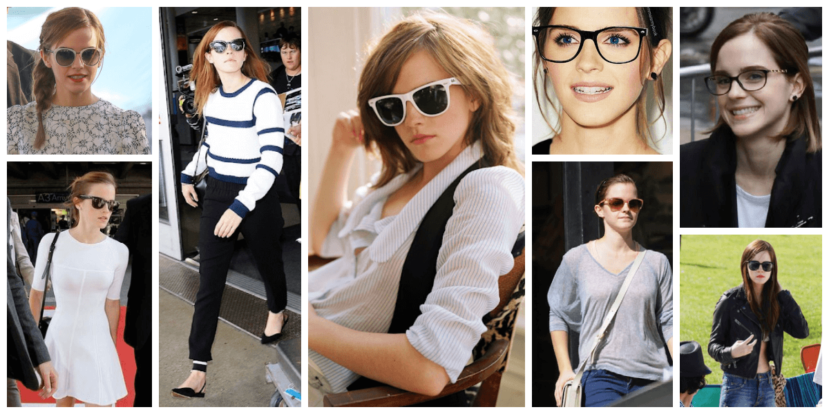 Emma Watson Glasses and Sunglasses